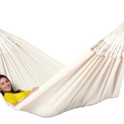 Les meilleures critiques de ✔️ LA SIESTA Hamacs Hamac Classique Kingsize En Tissu écru 🔔 -Fauteuils suspendus Soldes hamac classique kingsize en tissu ecru 3