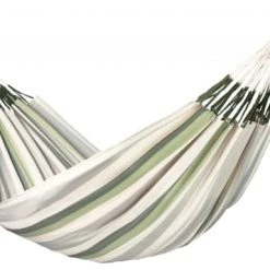 Promo 🔔 LA SIESTA Hamacs Hamac Classique Kingsize En Tissu Vert Clair 😍