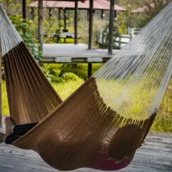 Acheter 😉 Hamac Del Sol Hamacs Hamac 🧥 Coati XL Marron 🎉 -Fauteuils suspendus Soldes hamac coati xl marron 2