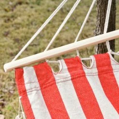 Budget 🎁 Outsunny Hamacs Hamac De Voyage Style Hippie Chic Coton Polyester Rouge Crème Rayé 🥰 13 Budget 🎁 Outsunny Hamacs Hamac De Voyage Style Hippie Chic Coton Polyester Rouge Crème Rayé 🥰 -Fauteuils suspendus Soldes hamac de voyage style hippie chic coton polyester rouge creme raye 5