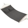 Bon marché 🎉 Tectake Hamacs Hamac Double Eden Gris Foncé 😉 -Fauteuils suspendus Soldes hamac double eden gris fonce