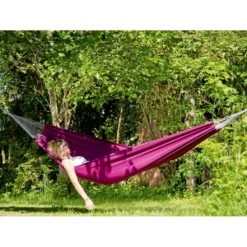Acheter 🌟 Amazonas Hamacs Hamac En Coton Recyclé Violet 💯 -Fauteuils suspendus Soldes hamac en coton recycle violet 2