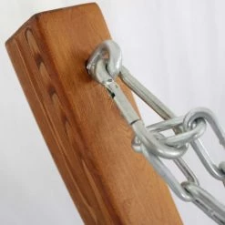 Meilleure vente 🔔 Oviala Hamacs Hamac En Polycoton Blanc Sur Pied En Bois 🎉 -Fauteuils suspendus Soldes hamac en polycoton blanc sur pied en bois 3