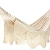 Promo 🔔 Hamac Del Sol Hamacs Hamac Macramé L Ecru 😀 -Fauteuils suspendus Soldes hamac macrame l ecru