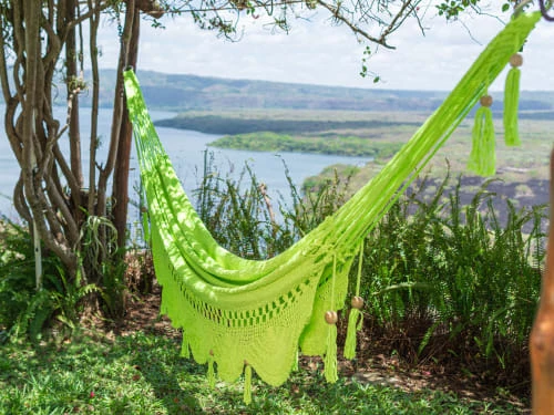 Coupon 👍 Hamac Del Sol Hamacs Hamac Maderas XL Vert 🌟 4 Coupon 👍 Hamac Del Sol Hamacs Hamac Maderas XL Vert 🌟 – Image 2