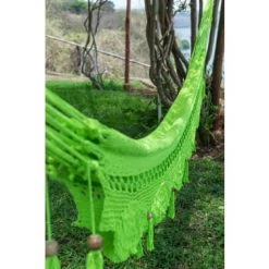 Coupon 👍 Hamac Del Sol Hamacs Hamac Maderas XL Vert 🌟 7 Coupon 👍 Hamac Del Sol Hamacs Hamac Maderas XL Vert 🌟 -Fauteuils suspendus Soldes hamac maderas xl vert 2