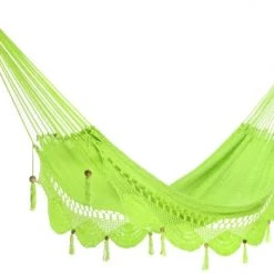 Coupon 👍 Hamac Del Sol Hamacs Hamac Maderas XL Vert 🌟