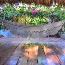 Meilleur prix 🌟 Hamac Del Sol Hamacs Hamac Mombacho XL Gris 👏 -Fauteuils suspendus Soldes hamac mombacho xl gris 1