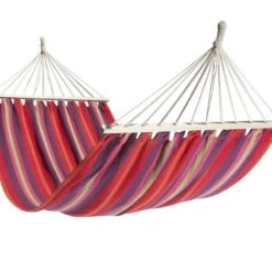 Nouveau 🔔 Escuderos Hamacs Hamac Simple à Barre En Tissu Tamarillo ⭐