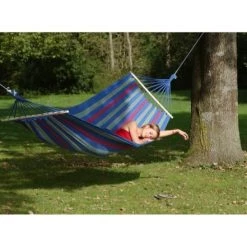 Les meilleures critiques de 👏 Amazonas Hamacs Hamac Simple En Tissu Résistant Bleu Et Rose 🤩 -Fauteuils suspendus Soldes hamac simple en tissu resistant bleu et rose 2