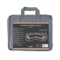 De gros 😀 Maisons Du Monde Housses De Protection Housse De Protection Pour Canapé D'angle En Toile Gris Clair ⌛
