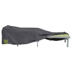 Sortie 😀 Oviala Housses De Protection Housse De Transat Et Bain De Soleil Polyester Gris 🥰 -Fauteuils suspendus Soldes housse de transat et bain de soleil polyester gris 2