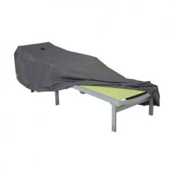 Sortie 😀 Oviala Housses De Protection Housse De Transat Et Bain De Soleil Polyester Gris 🥰 -Fauteuils suspendus Soldes housse de transat et bain de soleil polyester gris 3