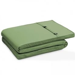 Grosses soldes 😍 Oviala Matelas Pour Bain De Soleil Lot 2 Coussins Bain De Soleil Polyester Vert 186x53x5 Cm 🥰 -Fauteuils suspendus Soldes lot 2 coussins bain de soleil polyester vert 186x53x5 cm 3