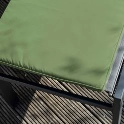 Grosses soldes 😍 Oviala Matelas Pour Bain De Soleil Lot 2 Coussins Bain De Soleil Polyester Vert 186x53x5 Cm 🥰 -Fauteuils suspendus Soldes lot 2 coussins bain de soleil polyester vert 186x53x5 cm 4