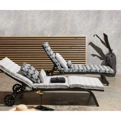 Offres ⌛ Oviala Matelas Pour Bain De Soleil Lot De 2 Coussins Bain De Soleil Polyester Blanc 186x60x5 Cm 🔔 -Fauteuils suspendus Soldes lot de 2 coussins bain de soleil polyester blanc 186x60x5 cm 7