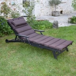 Coupon 🧨 TECK’Attitude Matelas Pour Bain De Soleil Matelas Chocolat Pour Bain De Soleil 😍 -Fauteuils suspendus Soldes matelas chocolat pour bain de soleil 2