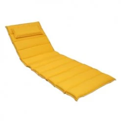 Coupon 🧨 TECK’Attitude Matelas Pour Bain De Soleil Matelas Moutarde Pour Bain De Soleil 🎁