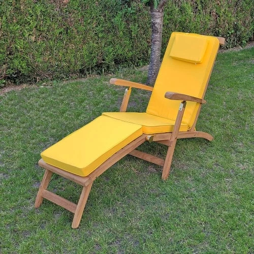 Bon marché 💯 TECK’Attitude Matelas Pour Bain De Soleil Matelas Moutarde Pour Chaise Longue 🌟 4 Bon marché 💯 TECK’Attitude Matelas Pour Bain De Soleil Matelas Moutarde Pour Chaise Longue 🌟 – Image 2