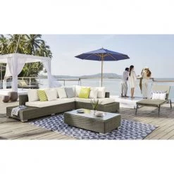 Meilleur prix 🥰 Maisons Du Monde Bains De Soleil Et Chaises Longues Matelas Pour Bain De Soleil Taupe ⭐ -Fauteuils suspendus Soldes matelas pour bain de soleil taupe 1000 10 31 177643 4