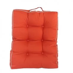 Sortie đ Home Maison Matelas Pour Bain De Soleil Matelas Pour Palette En Fibre SynthĂ©tique Orange 60x80 đ