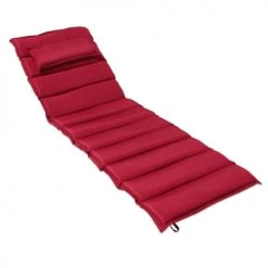 Vente flash 👍 TECK’Attitude Matelas Pour Bain De Soleil Matelas Rouge Pour Bain De Soleil 👍