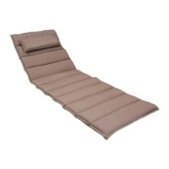 Vente flash ❤️ TECK’Attitude Matelas Pour Bain De Soleil Matelas Bleu Marine Pour Bain De Soleil ✔️ -Fauteuils suspendus Soldes matelas taupe pour bain de soleil 5