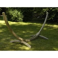 Meilleure vente 🔥 Amazonas Hamacs Support De Hamac Double En Bois 290-360cm 🔔 -Fauteuils suspendus Soldes support de hamac double en bois 290 360cm 2